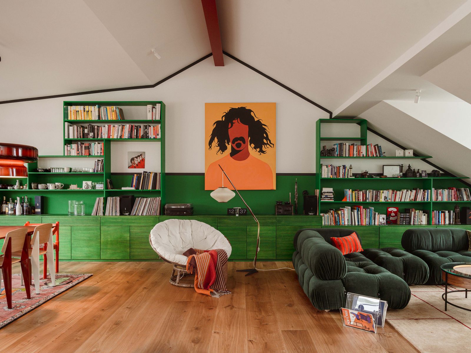 This Berlin Penthouse Uses Color to Create a Vibrant Impact