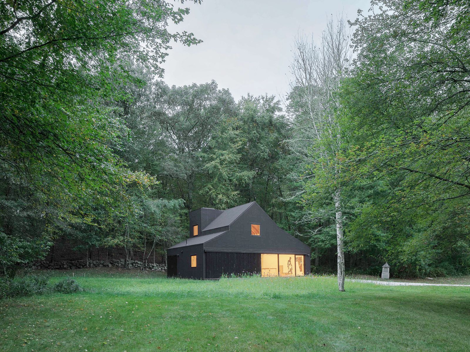 Tour a Rhode Island Barn Transformed Into a Studio for Two Artists