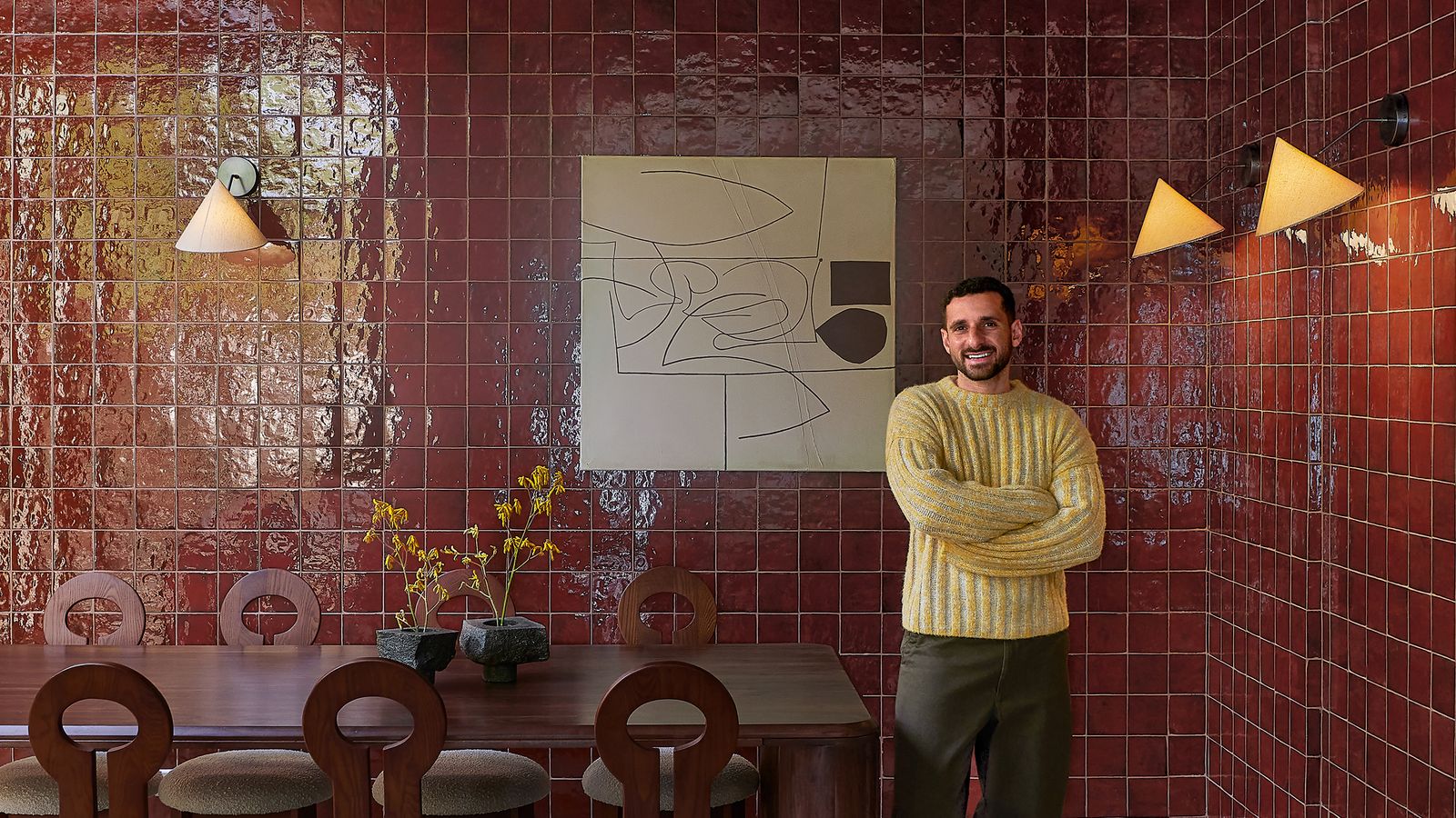 Comedian Mohanad AlHattab Invites Us Into His Moody Dubai Villa