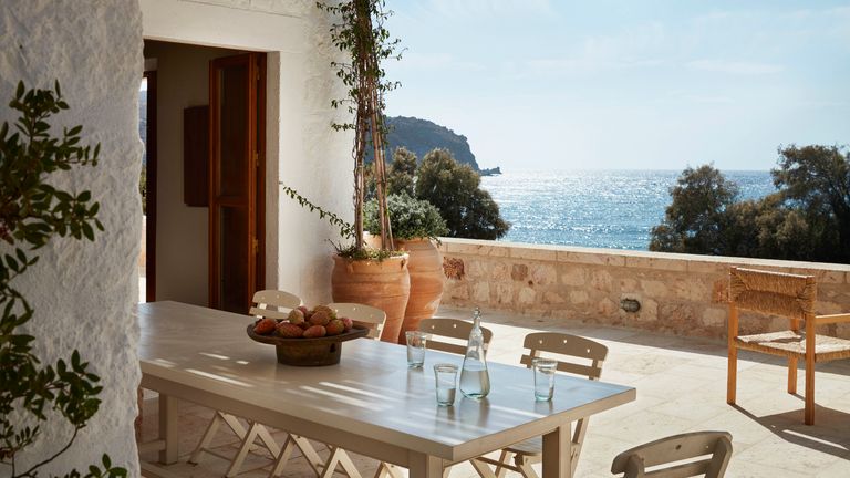 Tour a Sleek and Minimalist Island Home in Greece