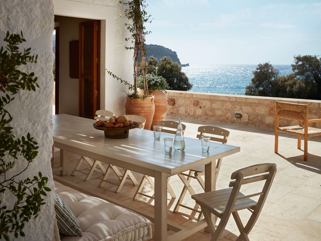 Tour a Sleek and Minimalist Island Home in Greece