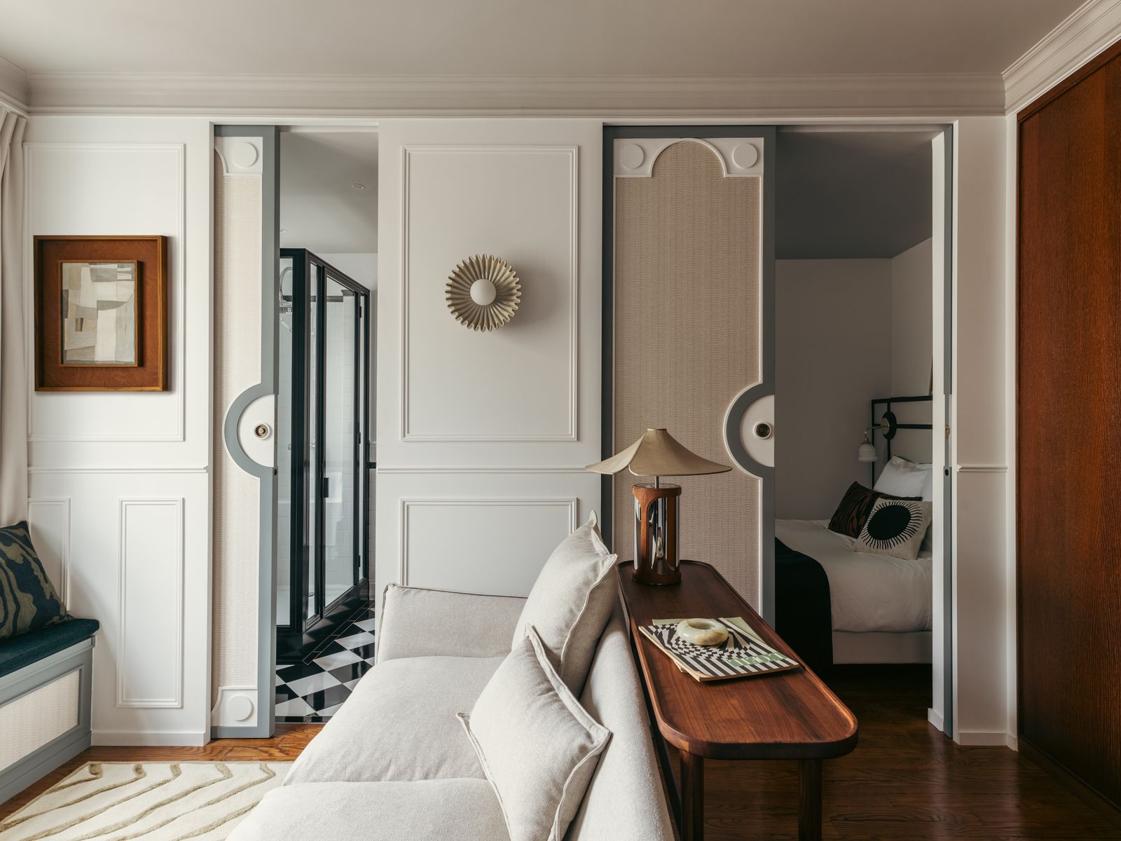 This 323-Square-Foot Home Is Meant to Look Like a Luxury Hotel